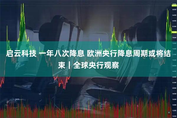 启云科技 一年八次降息 欧洲央行降息周期或将结束｜全球央行观察